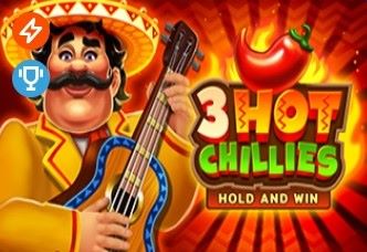 Kuchli va ta'sirli 'Hot Chillies 3' o'yinining o'ziga xos va qiziqarli taqdimotini ifodalovchi tasvir.